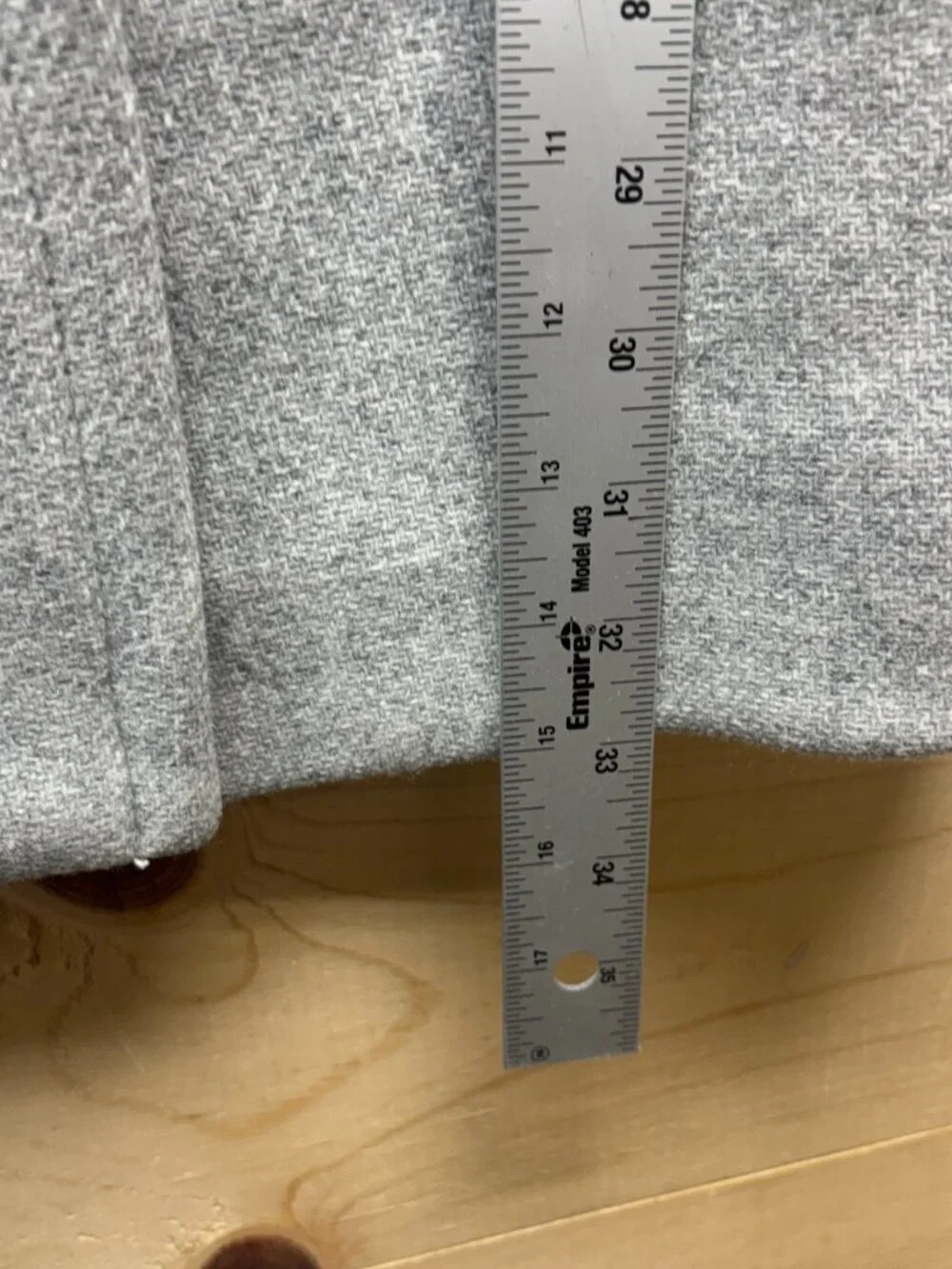 J Crew Coat Womens 000 Gray Wool Topcoat Stadium Cloth Nello Gori - Picture 7 of 12